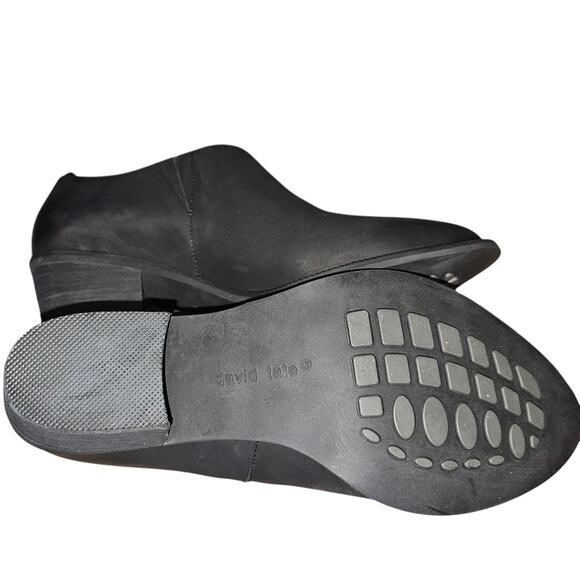 David Tate Black Ankle Booties - Picture 5 of 9